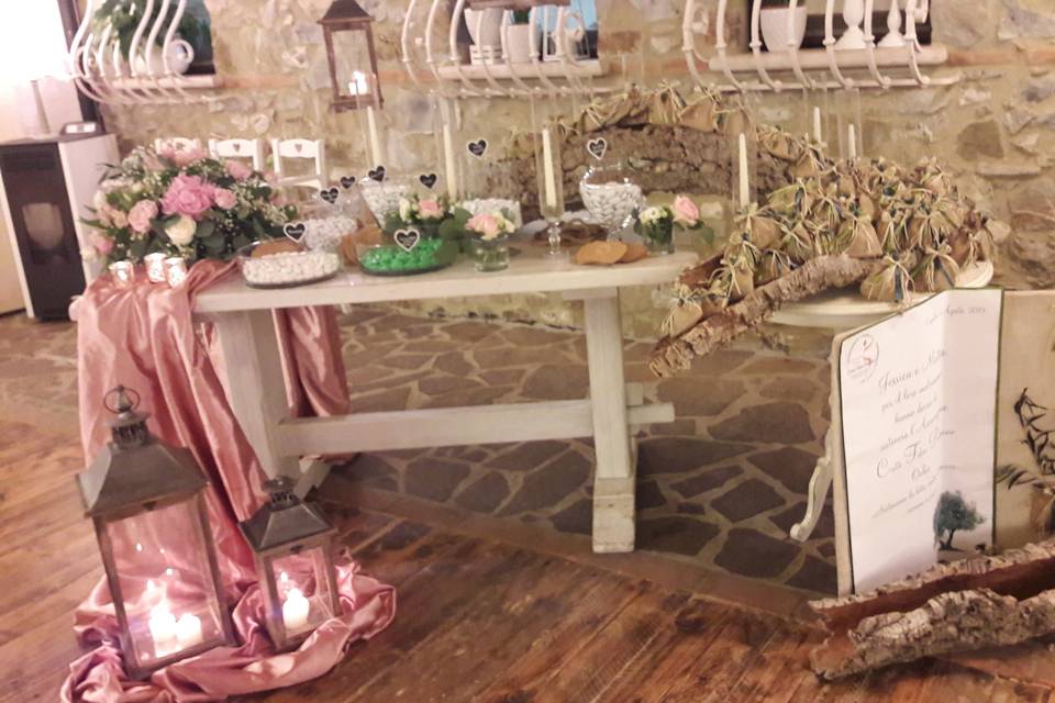 Buffet e tavolo dolce