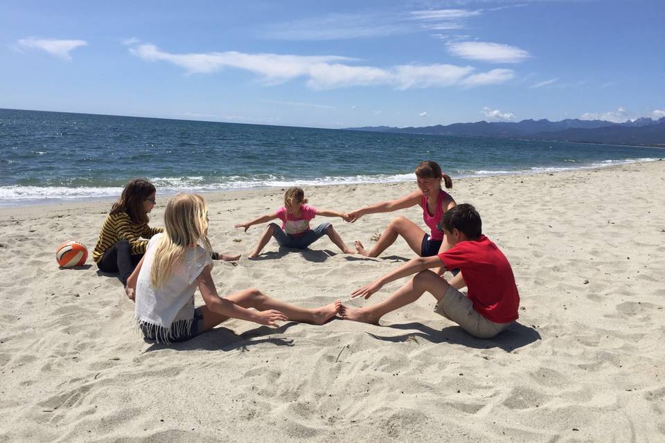 Giochi in spiaggia