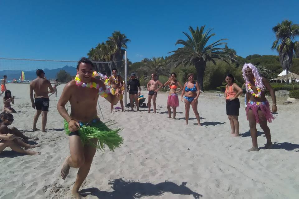 Giochi in spiaggia