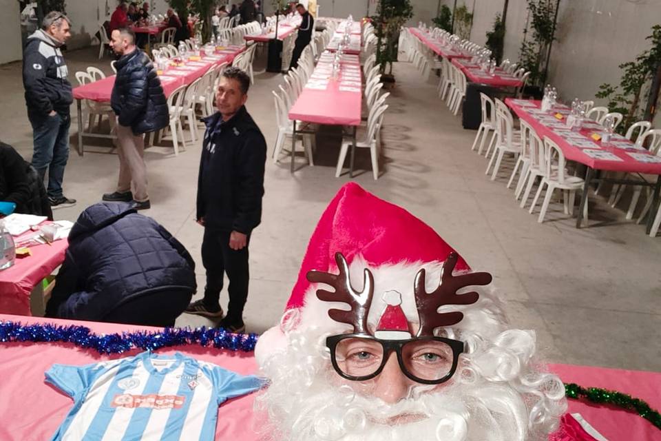 Babbo natale sportivo