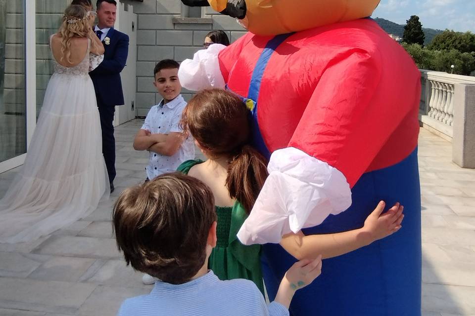 Matrimonio con Super mario