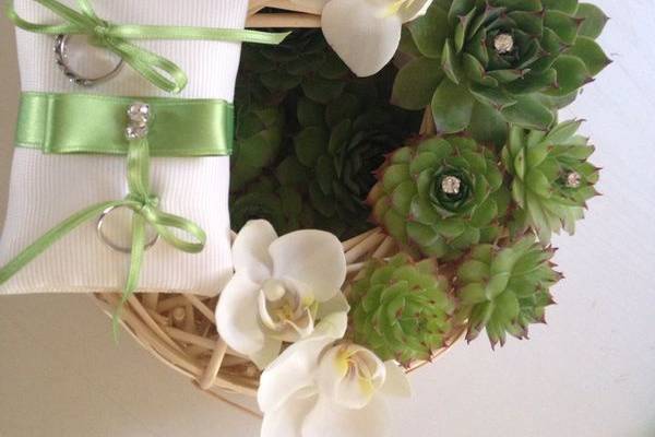 Bouquet con struttura