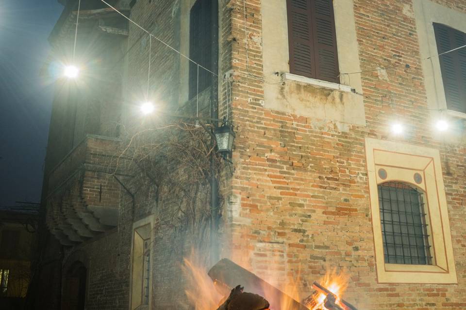 Illuminazione serale