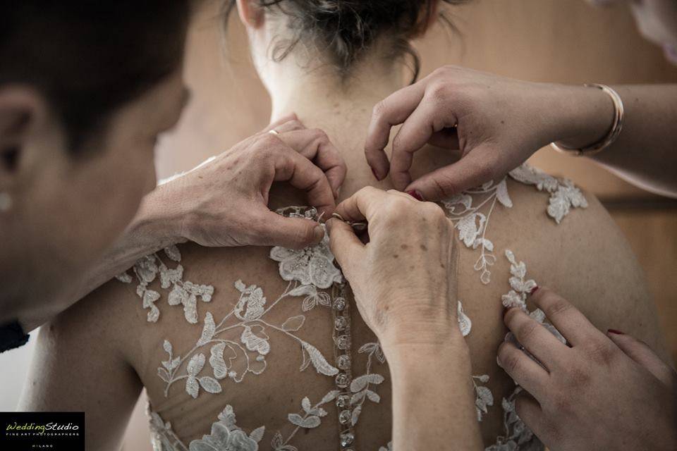 La sposa si prepara