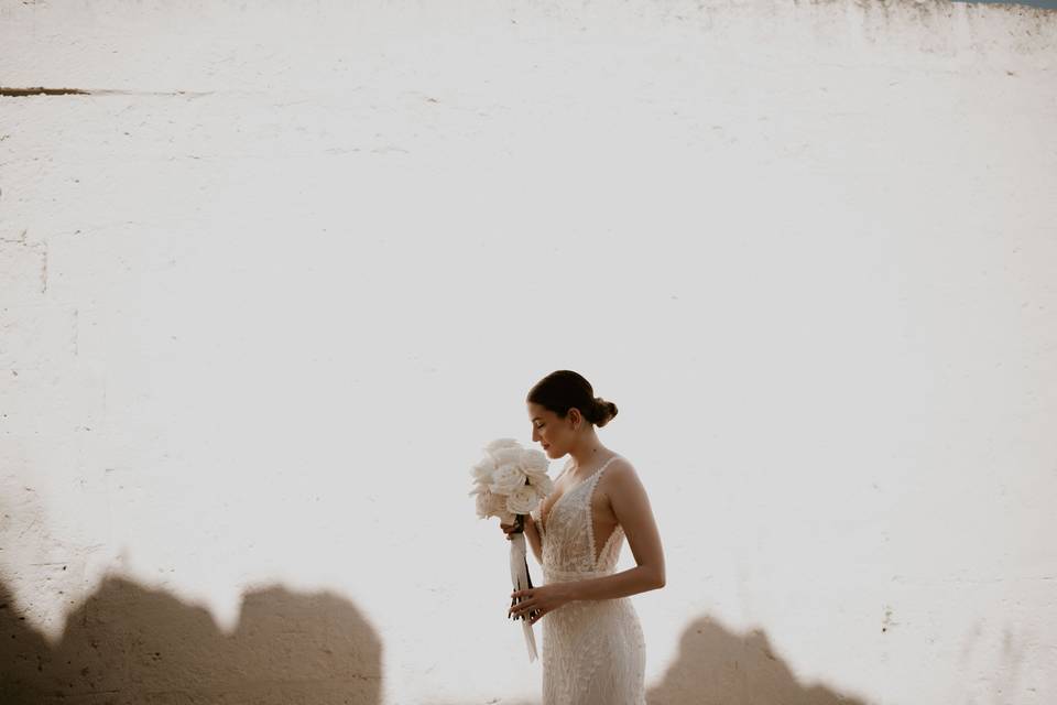 Silhouette sposa a matera