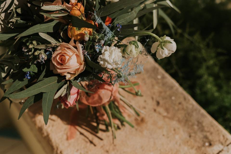 Bride and MyBouquet