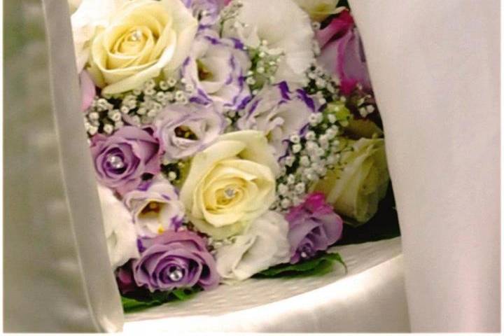 Bouquet bianco glicine
