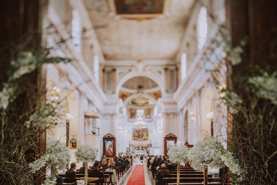 Flower Decoration in Church