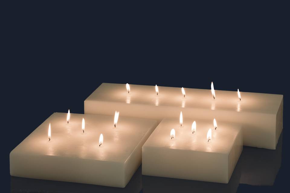 Candele da alzata e banchetto