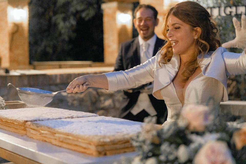 Preparazione torta