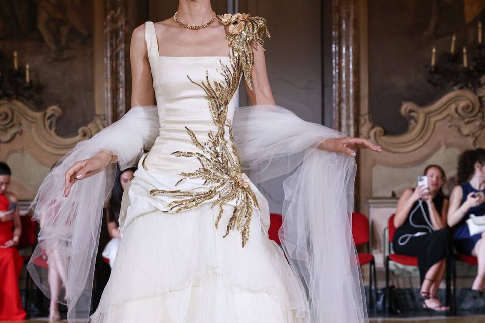 Abito sposa oro