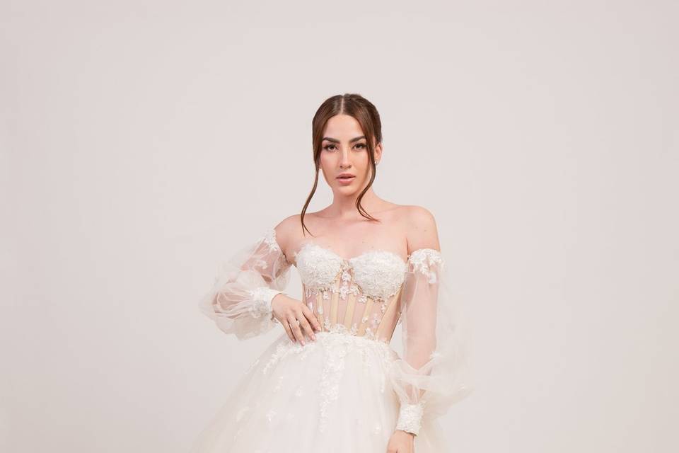 Abito taglio principessa