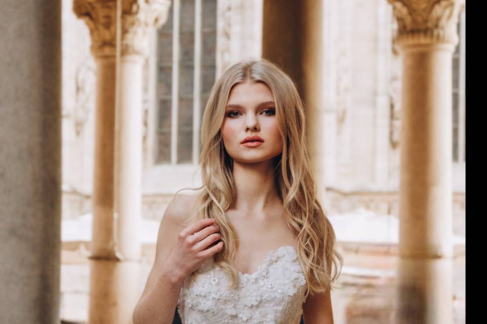 Abito principesco sposa