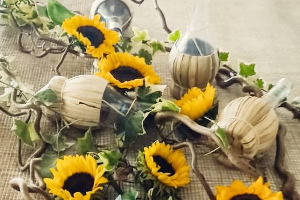 Matrimonio rustico in montagna