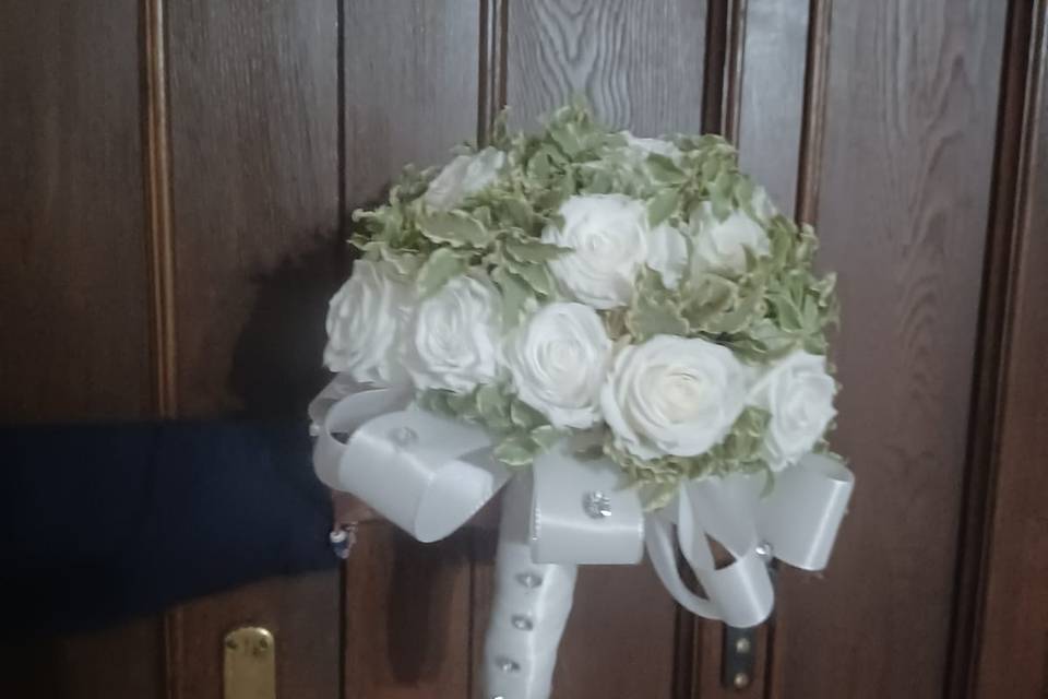 Bouquet rose bianche