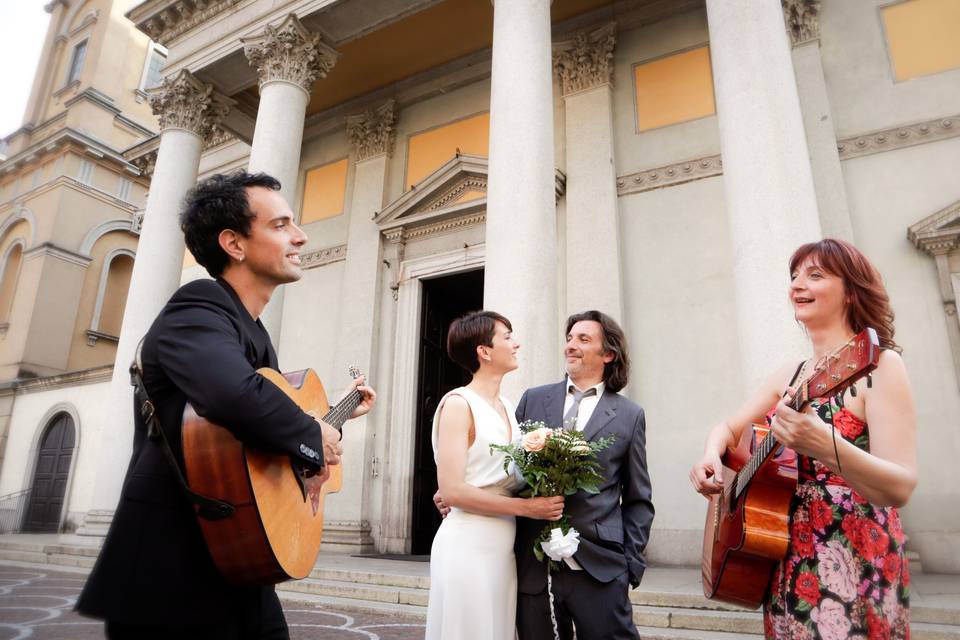 Silvia e Matteo con Yt Duo