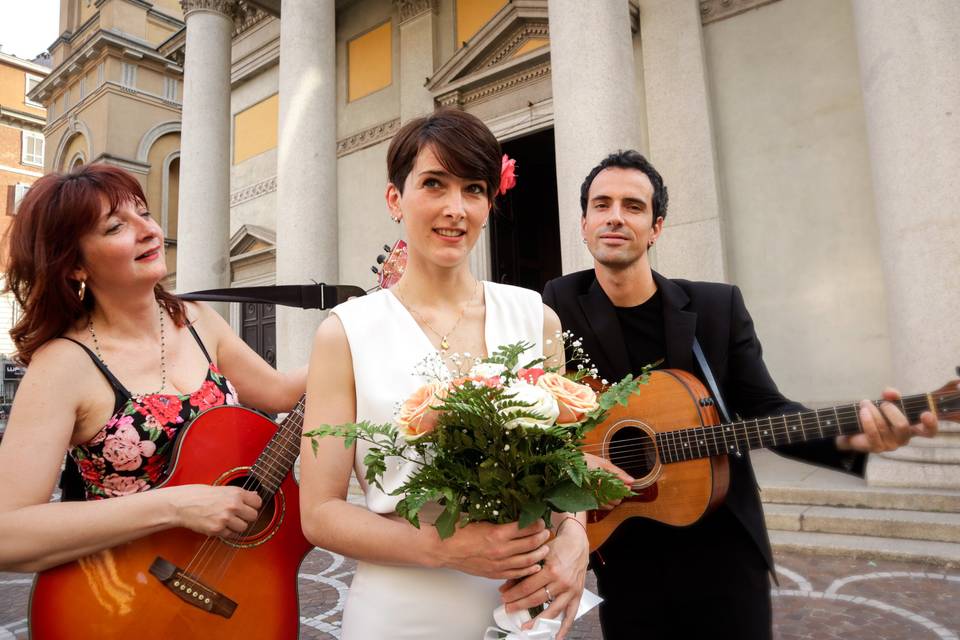 La sposa e i musicisti