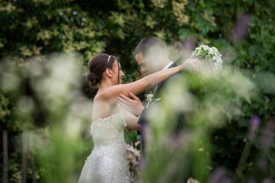 Il lancio del bouquet!