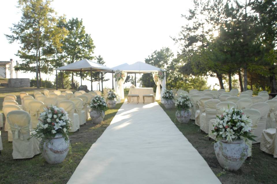 Matrimonio in villa