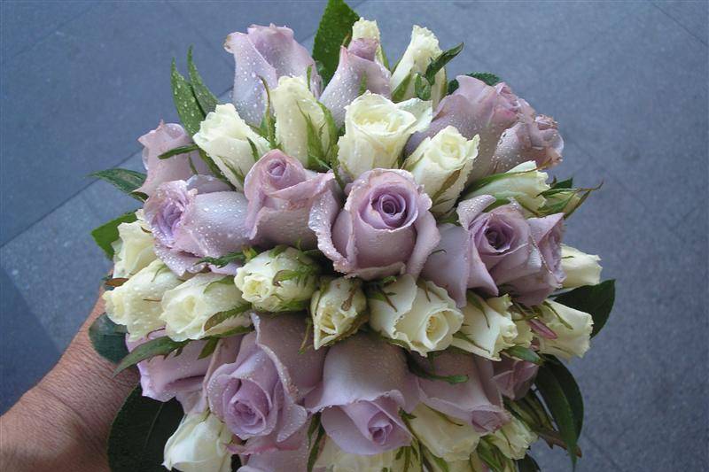 Bouquet rose blu