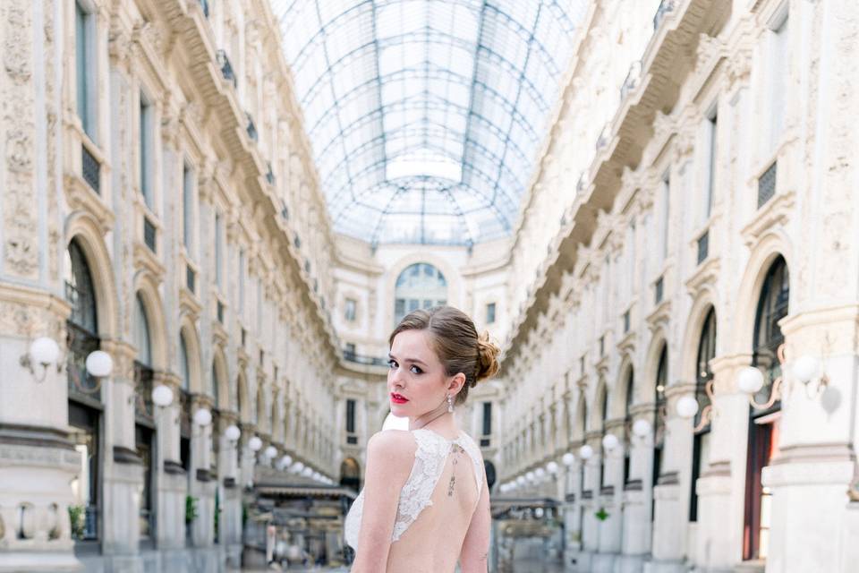 Sposa in Duomo Milano