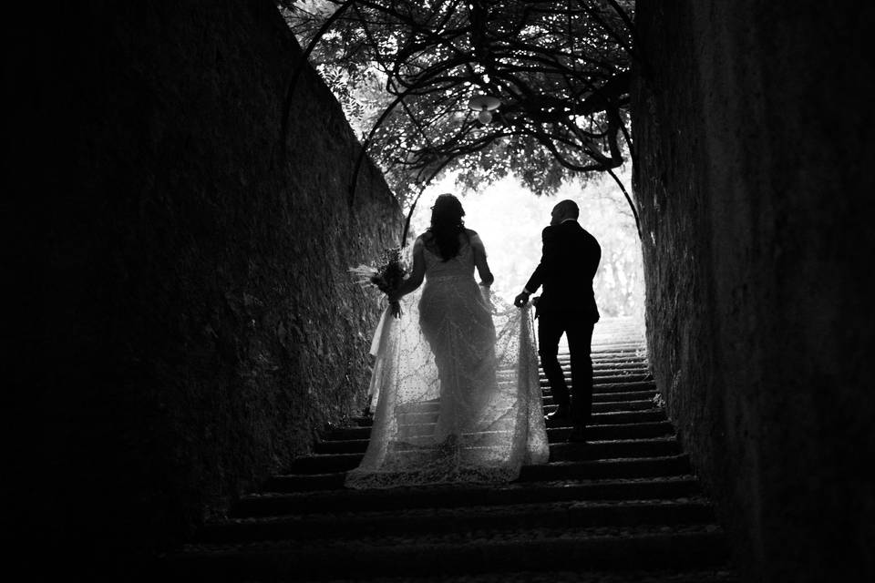 Scatto di una sposa