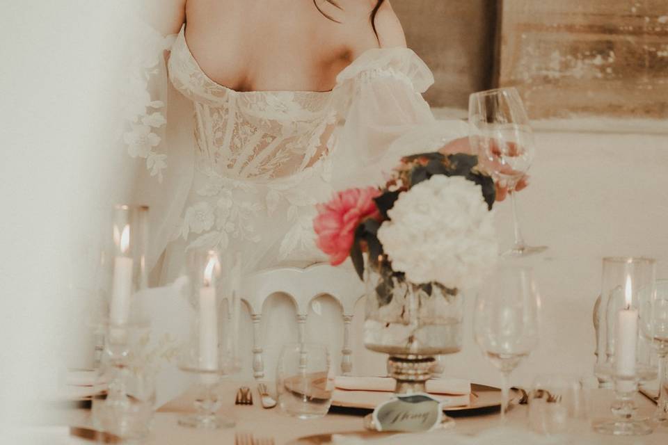 Porticato con sposa