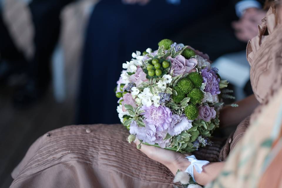 Bouquet Sposa toni delicati