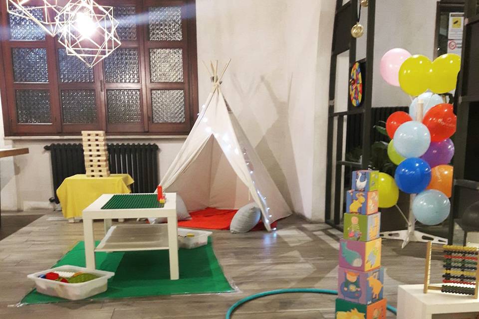 Allestimento sala