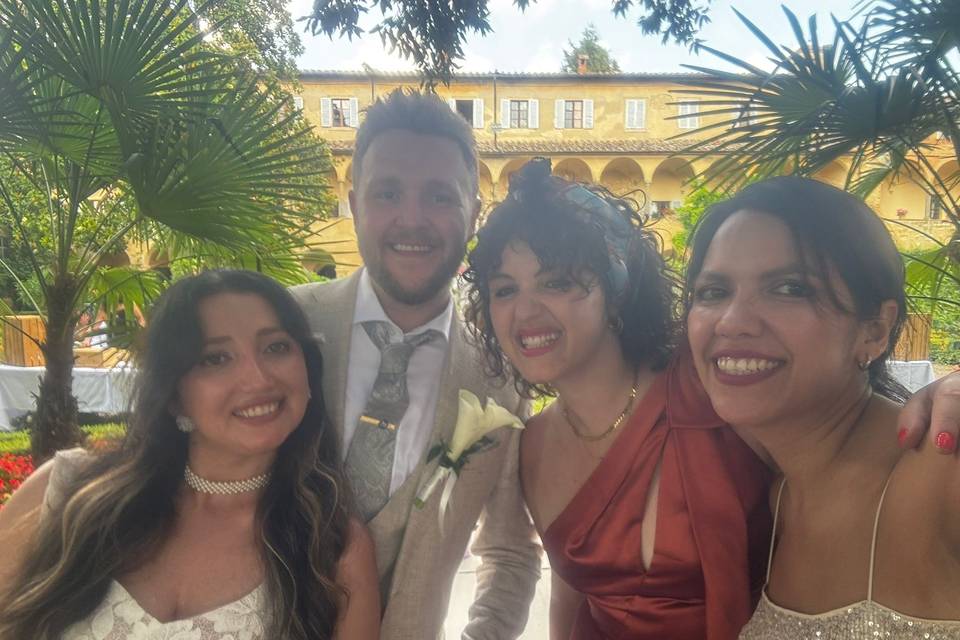 Matrimonio hera e Toma Siena