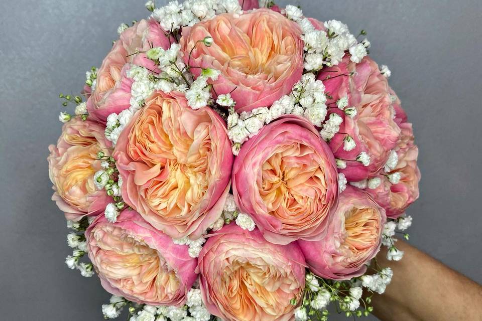 Bouquet Rose Inglesi