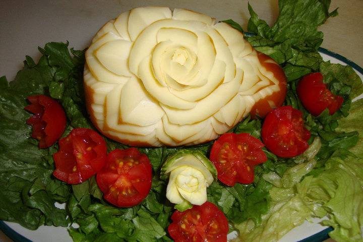 Cheese carving
