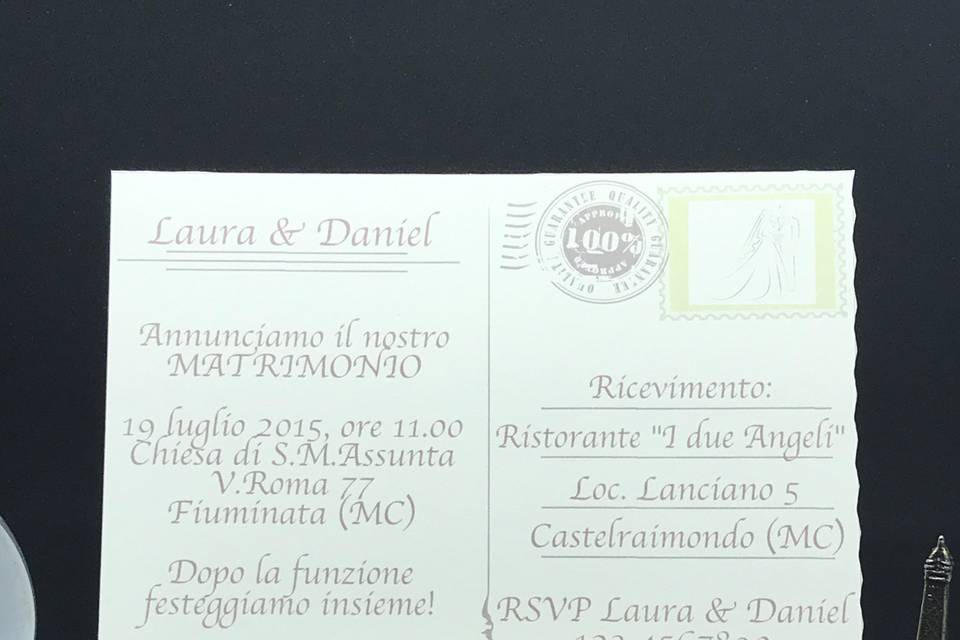 Partecipazione Postcard