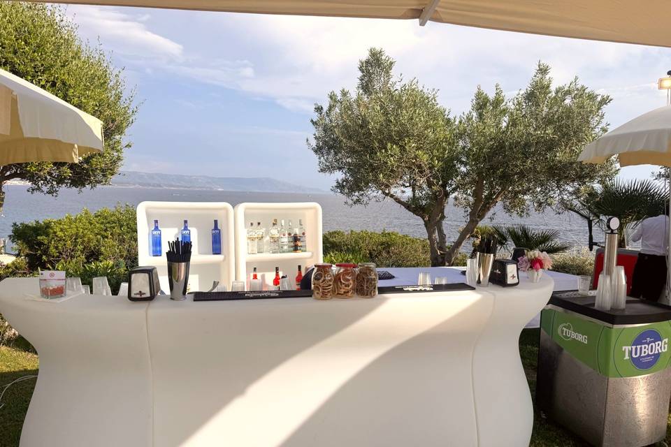 Open bar-party