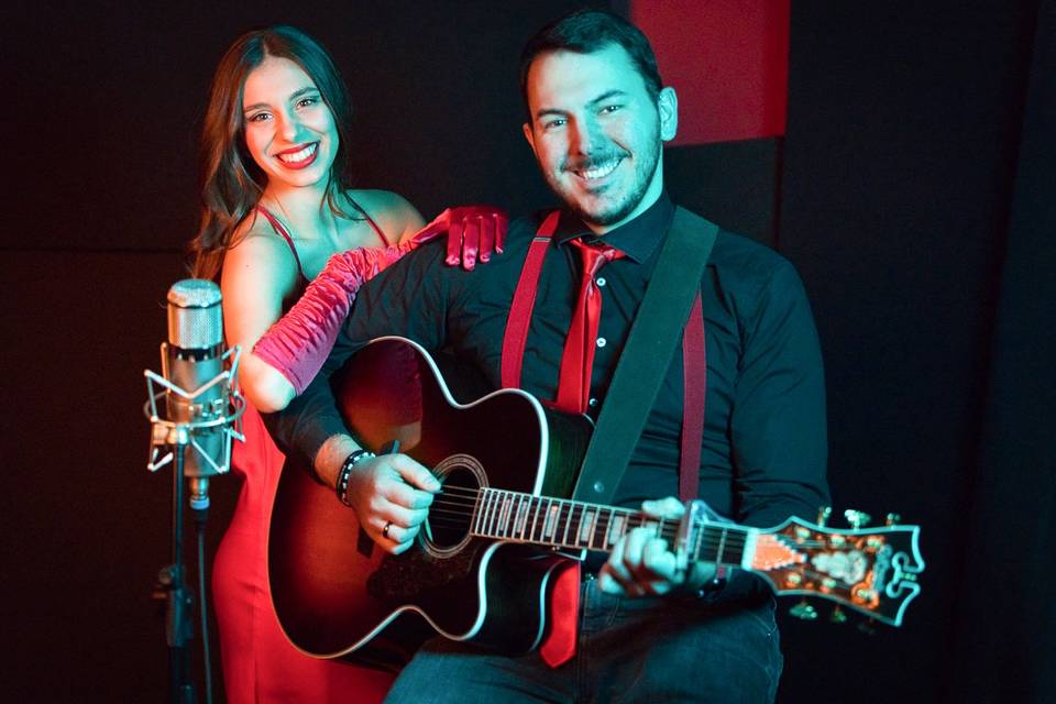 Shooting promo in red
