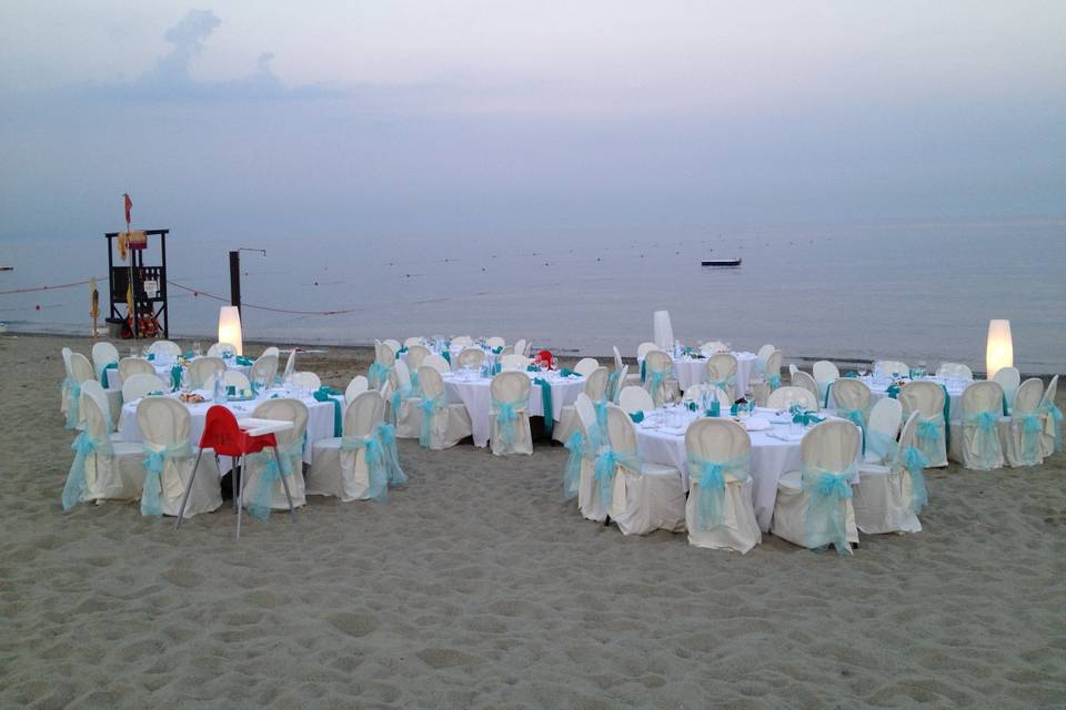 Cena in spiaggia