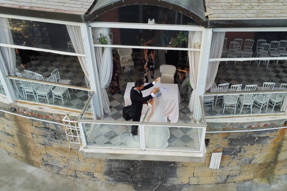 Matrimonio con Drone