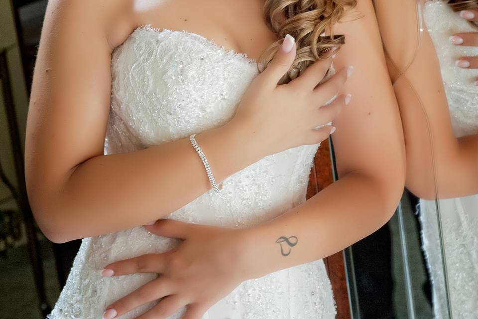 Sposa in vestaglia