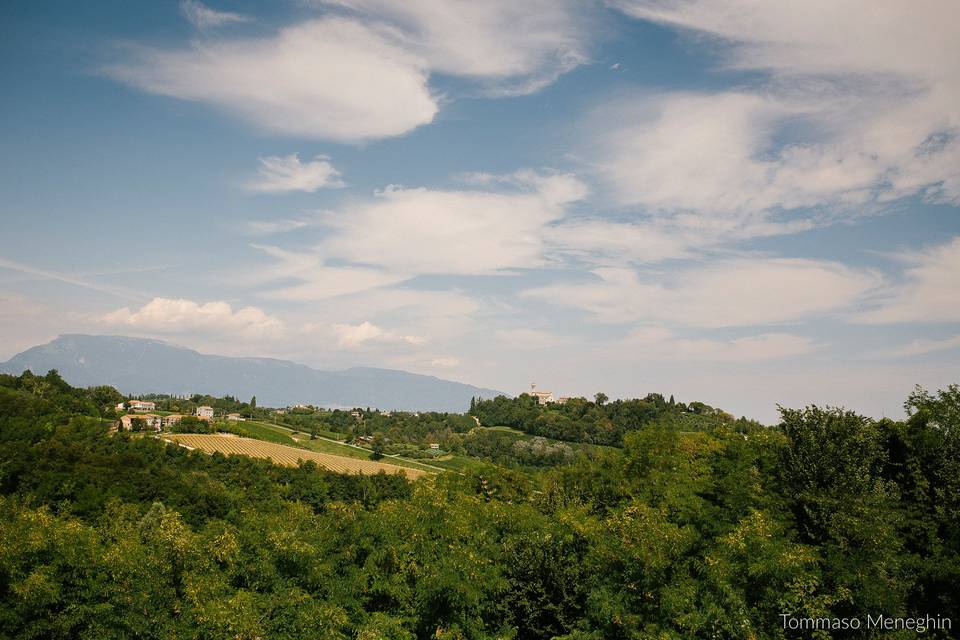 Vista panoramica sulle colline