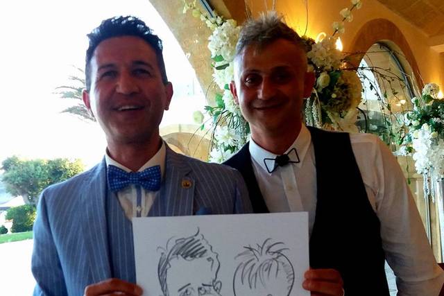 Caricaturista ai Matrimoni