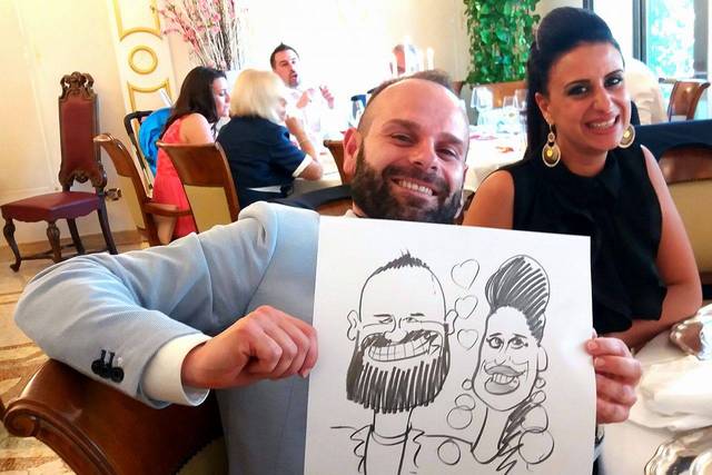 Caricaturista ai Matrimoni