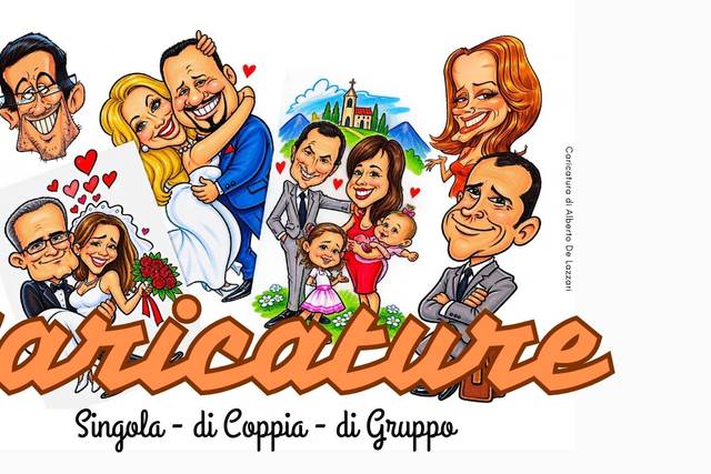 Caricaturista per Matrimoni
