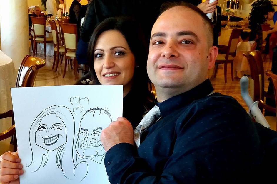 Caricaturista ai Matrimoni