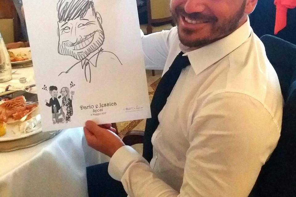 Caricaturista ai Matrimoni