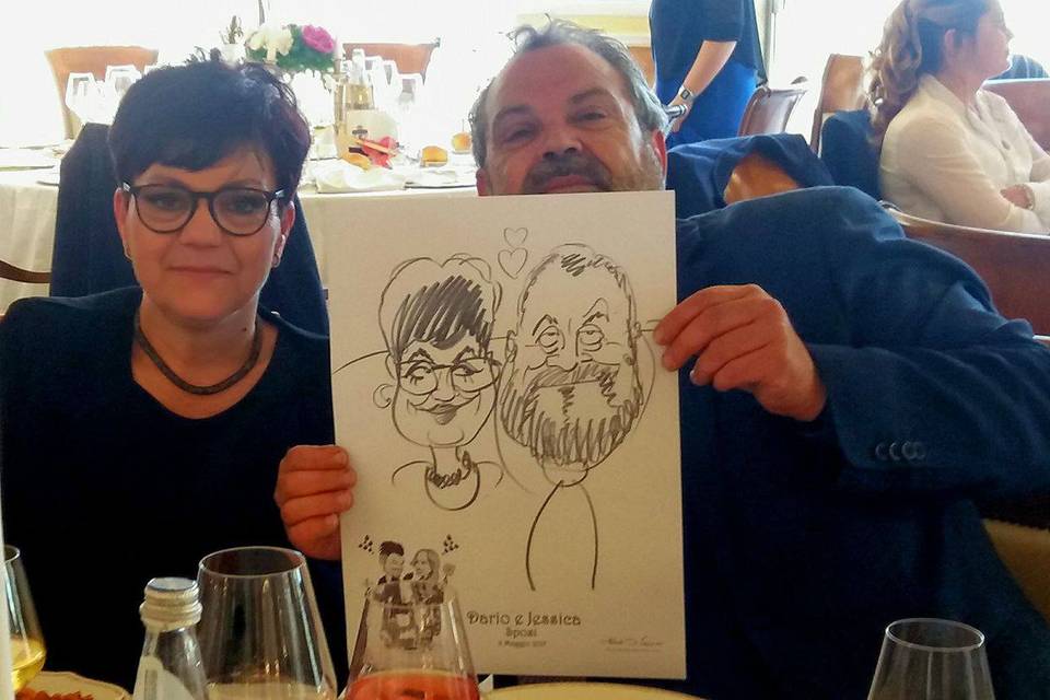 Caricaturista per i Matrimoni