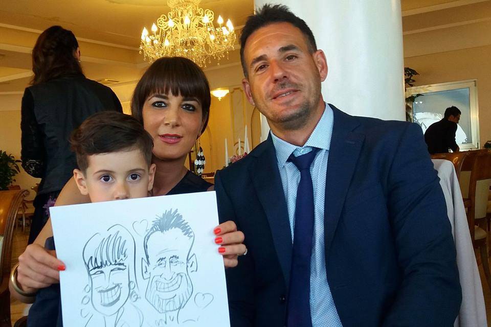 Caricaturista ai Matrimoni