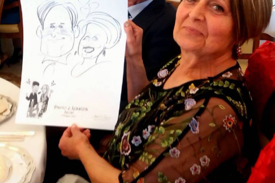 Caricaturista ai Matrimoni