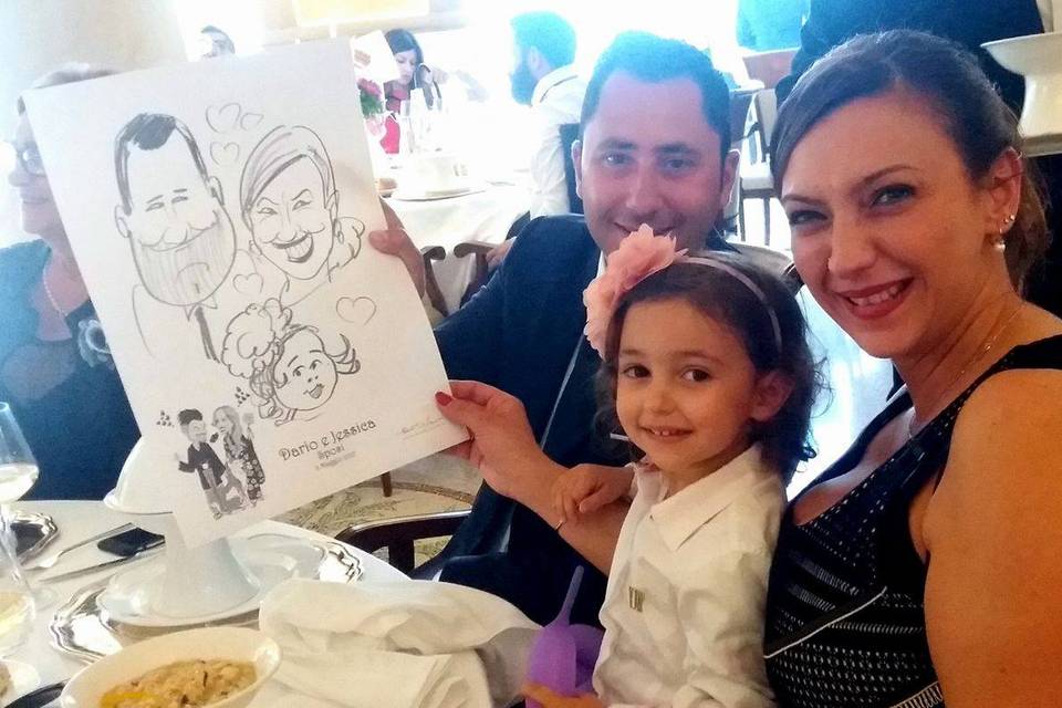 Caricaturista ai Matrimoni