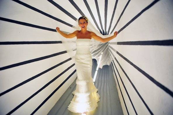 Sposa nel tunnel