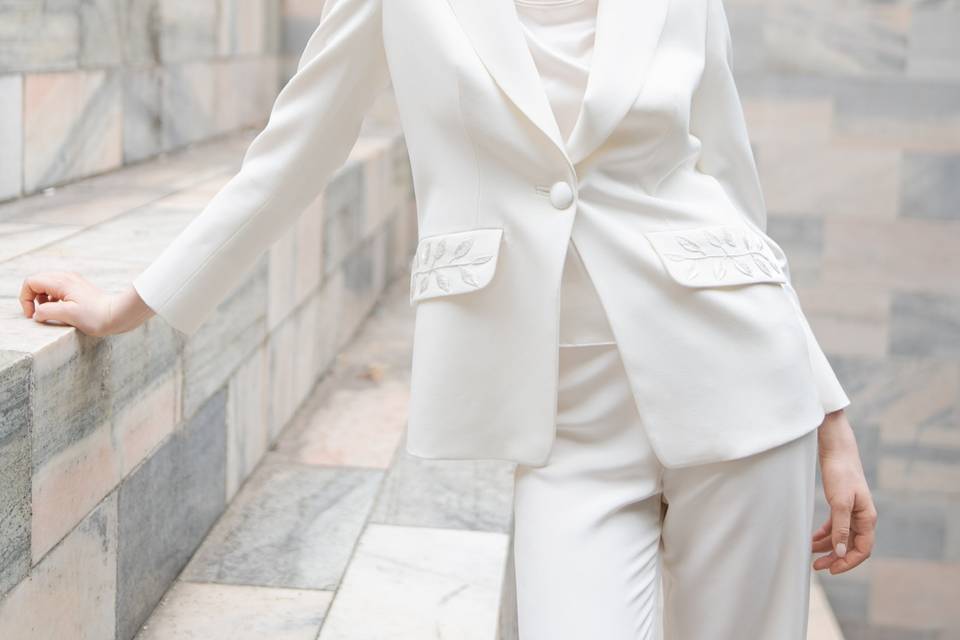 Giacca e pantaloni da sposa